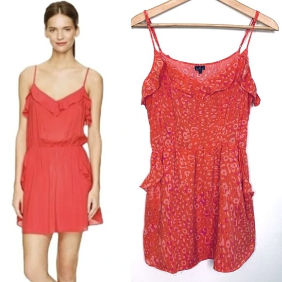 Aritzia Talula Ulla Ruffle Mini Dress - Picture 1 of 11